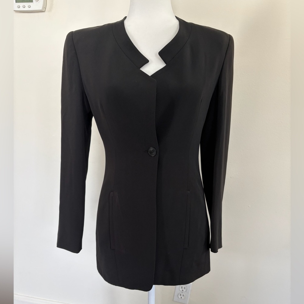 Giorgio Armani Black Women's Blazer